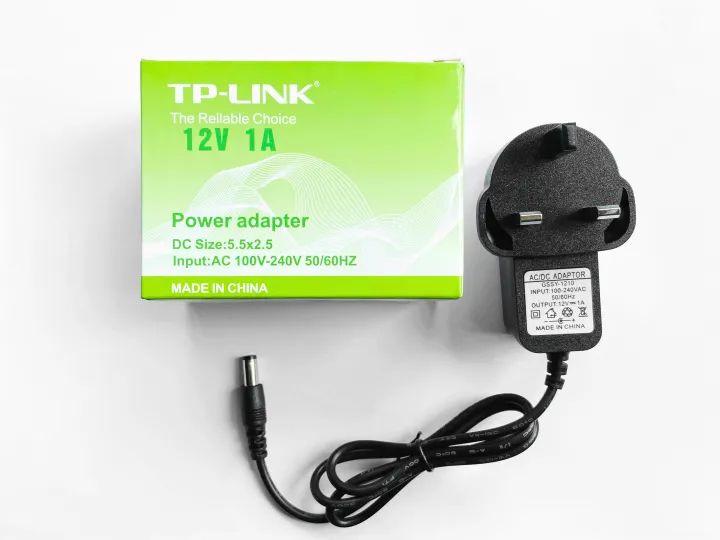 Router Power Adapter 12V 1A TP-Link. 