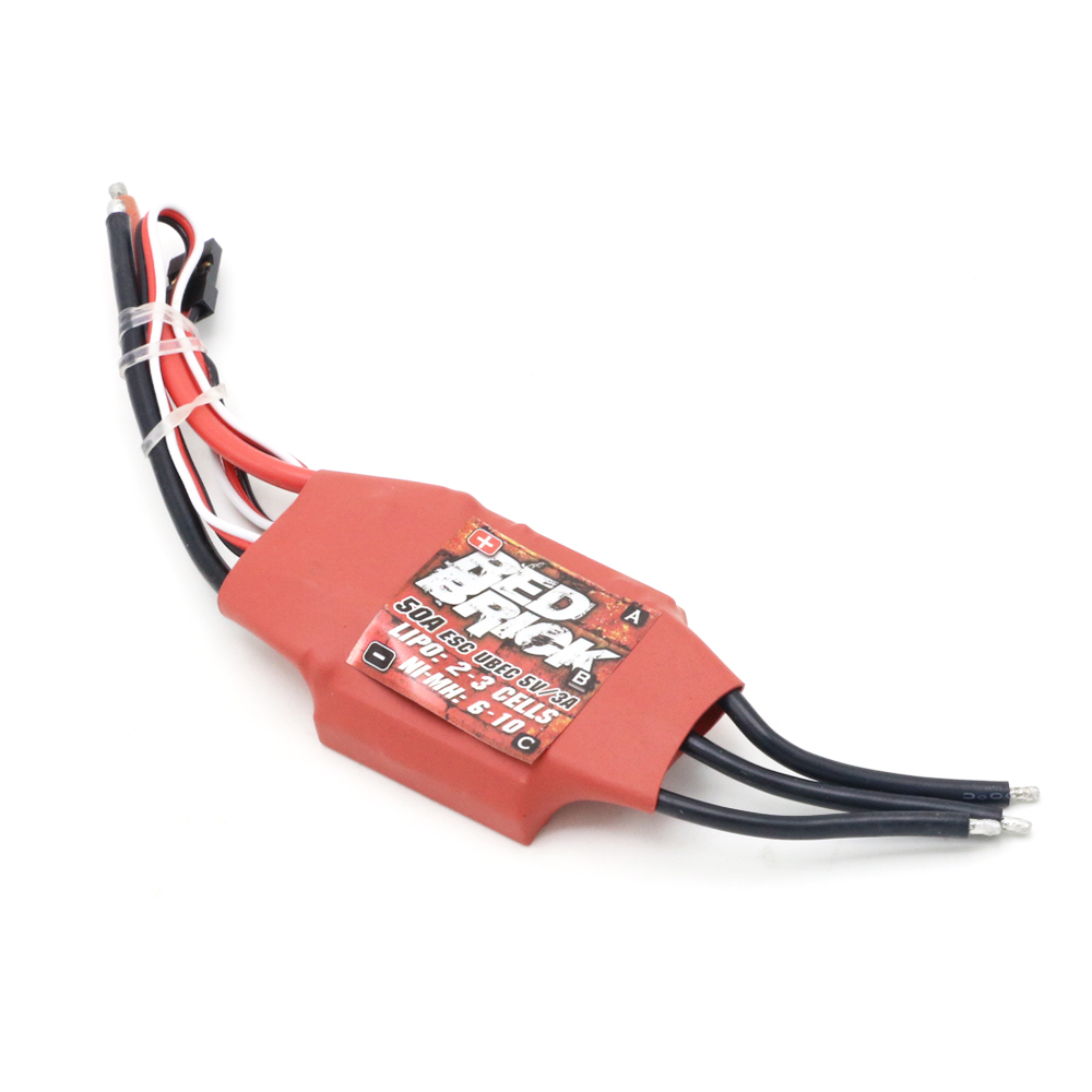 Red Brick 50A 70A 80A 100A 125A 200A Brushless ESC Electronic Speed Controller 5V/3A 5V/5A BEC for FPV Multicopter. 