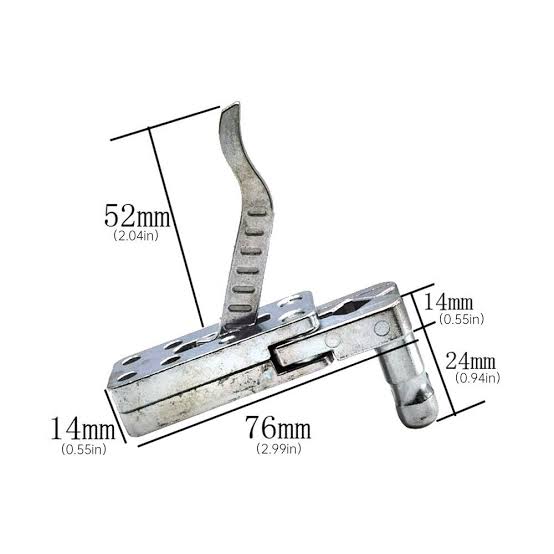 A9LD Slingshots Release Device Zinc Alloy Profession Slingshots Release Device Catapult Triggers DIY Accessory Tool. 