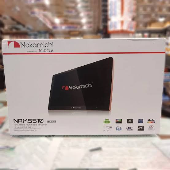 NAKAMICHI NAM 5510 9"/10.1Inch (4GB RAM+64 Flash Storage) Car Android Stereo || Wireless Apple CarPlay/Android Auto Via ZLINK App || 4G SIM Compatible with 360 Degree Camera Support. 