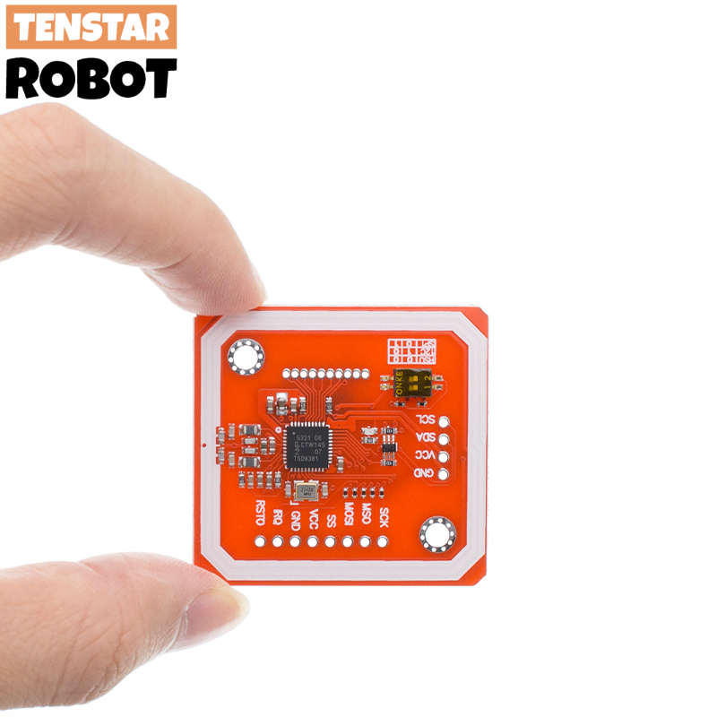 TENSTAR ROBOT PN532 NFC RFID Wireless Module V3 User Kits Reader Writer Mode IC S50 Card PCB Attenna I2C IIC SPI HSU. 