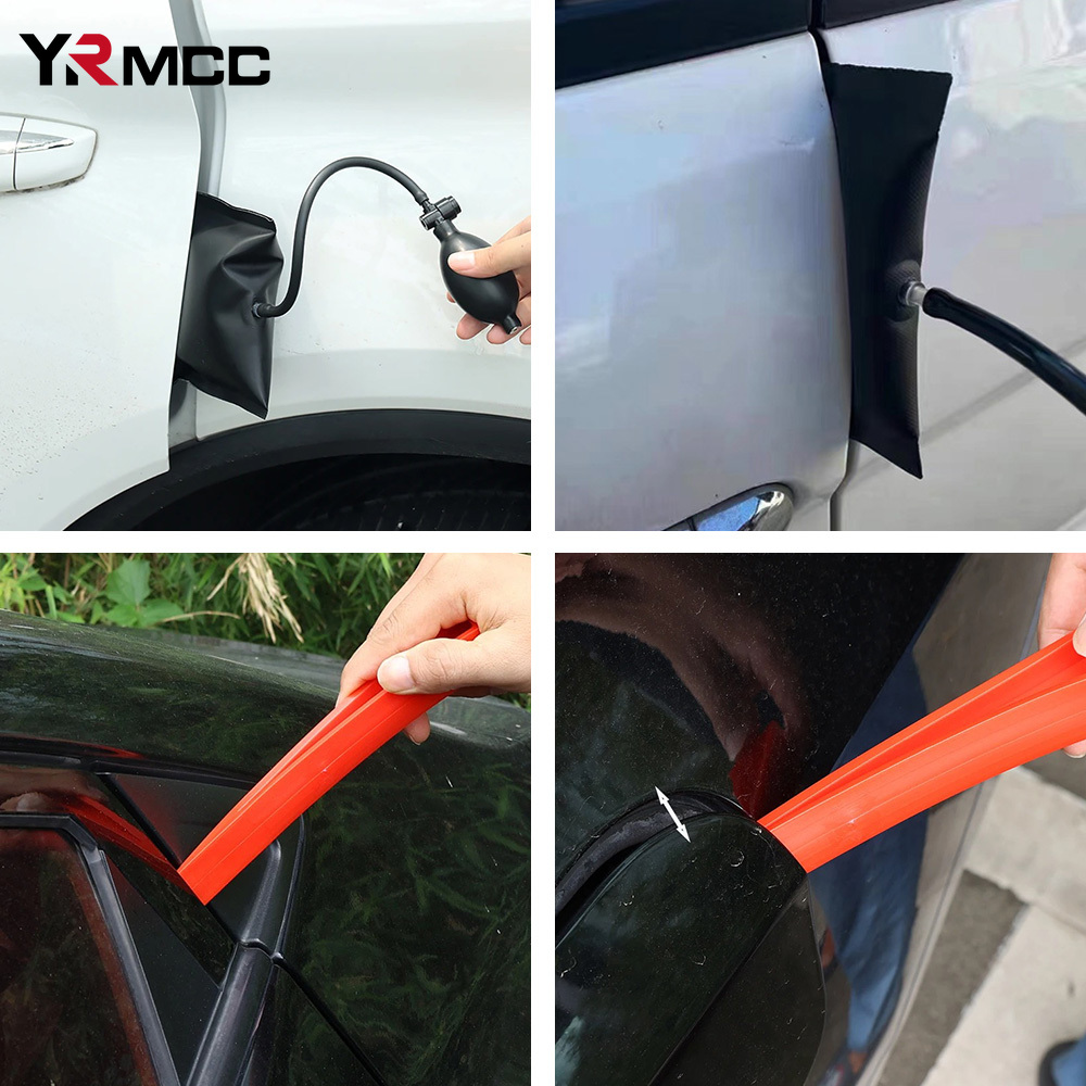 Universal Car Opening Kit Car Door Window Open Tool Key Wedge Auto Air Pump Bag Lock Out Emergency Tool Kit Unlock Repair Tools. 