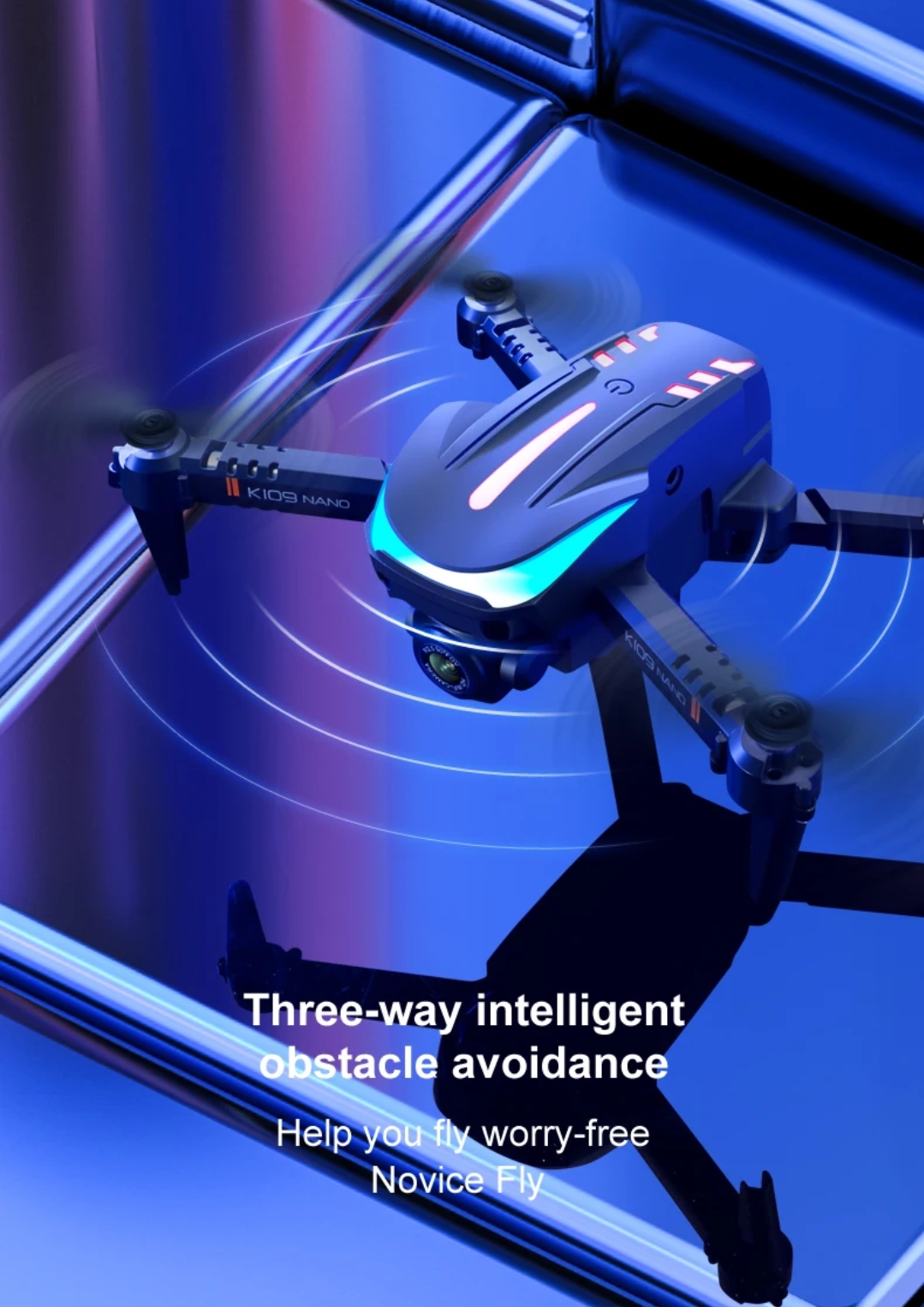 K109 Wi-Fi Control FPV Mini Drone