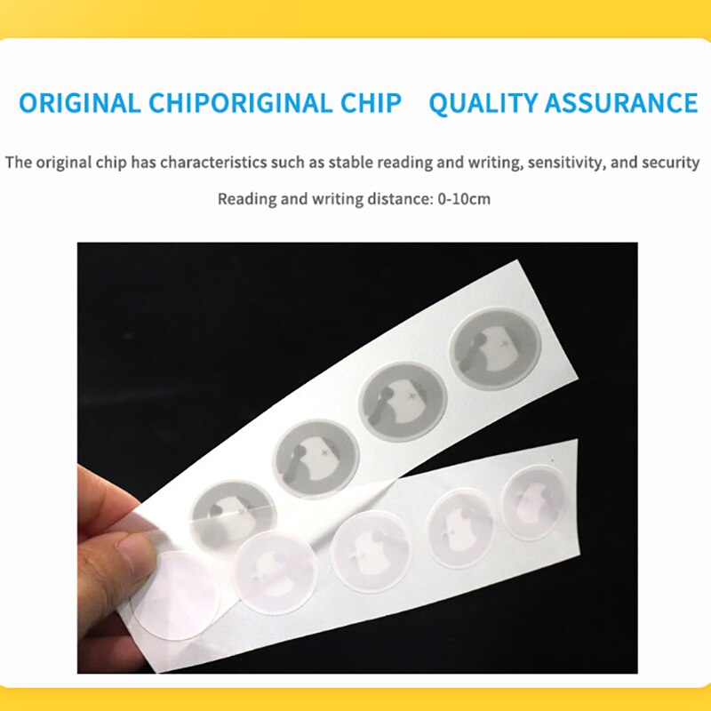 10PCS NFC Tag Nfc213 Label 213 Stickers Tags Badges Lable Sticker 13.56mhz For Huawei Share Ios13 Personal Automation Shortcuts. 