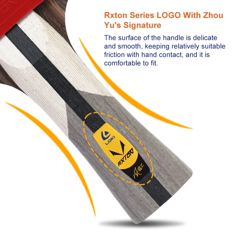 Loki R Carbon Series New Version- 7 Star Table Tennis Racket(Premium Quality).