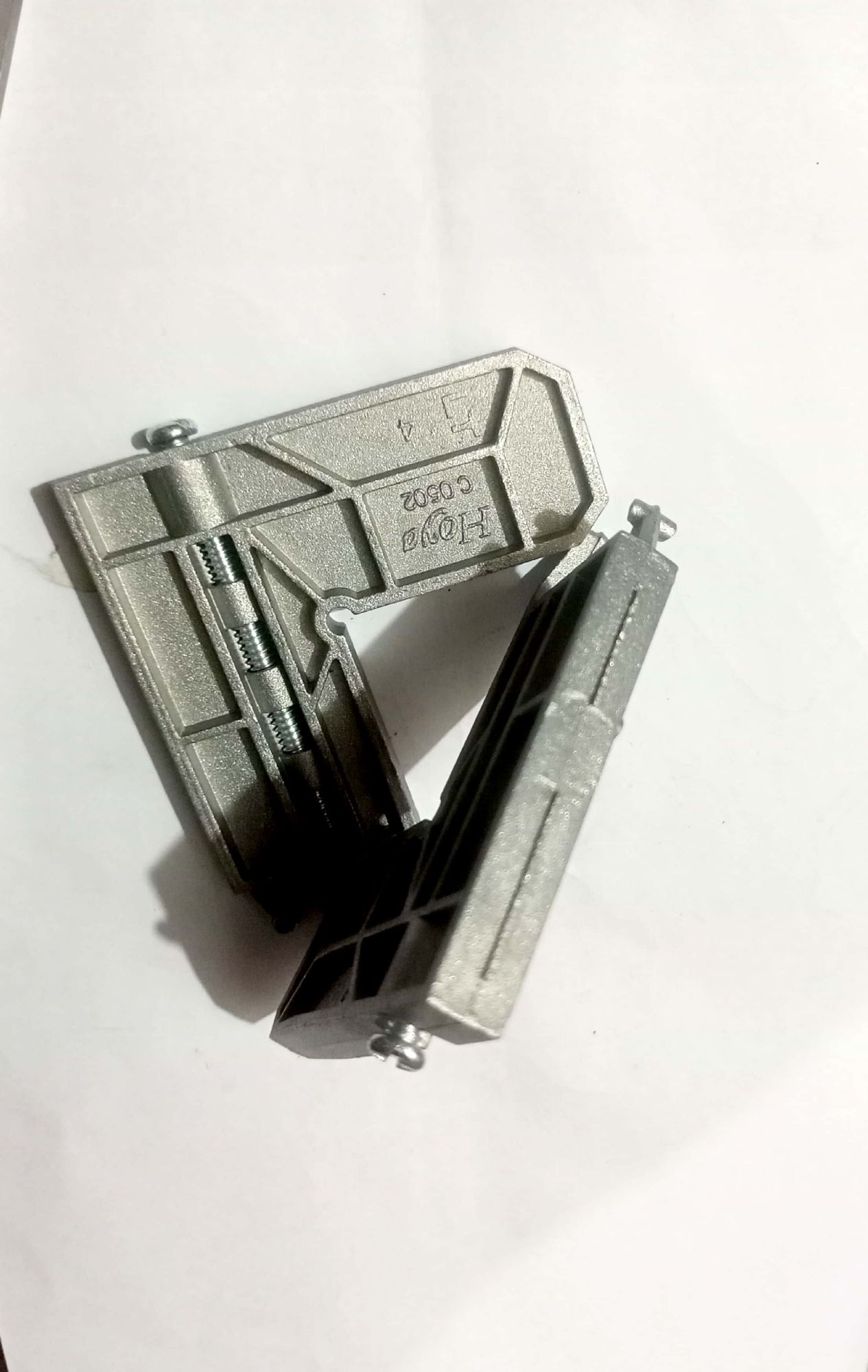 (10piss)Aluminum window and door sliding net anglefitting. (10 pcs) netangle. 