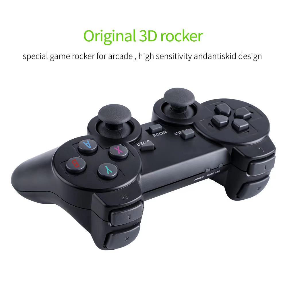 Video Game Console 64G Built-in 20000 Games Retro handheld Game Console Wireless Controller Game Player For Children Xmas Gifts. 