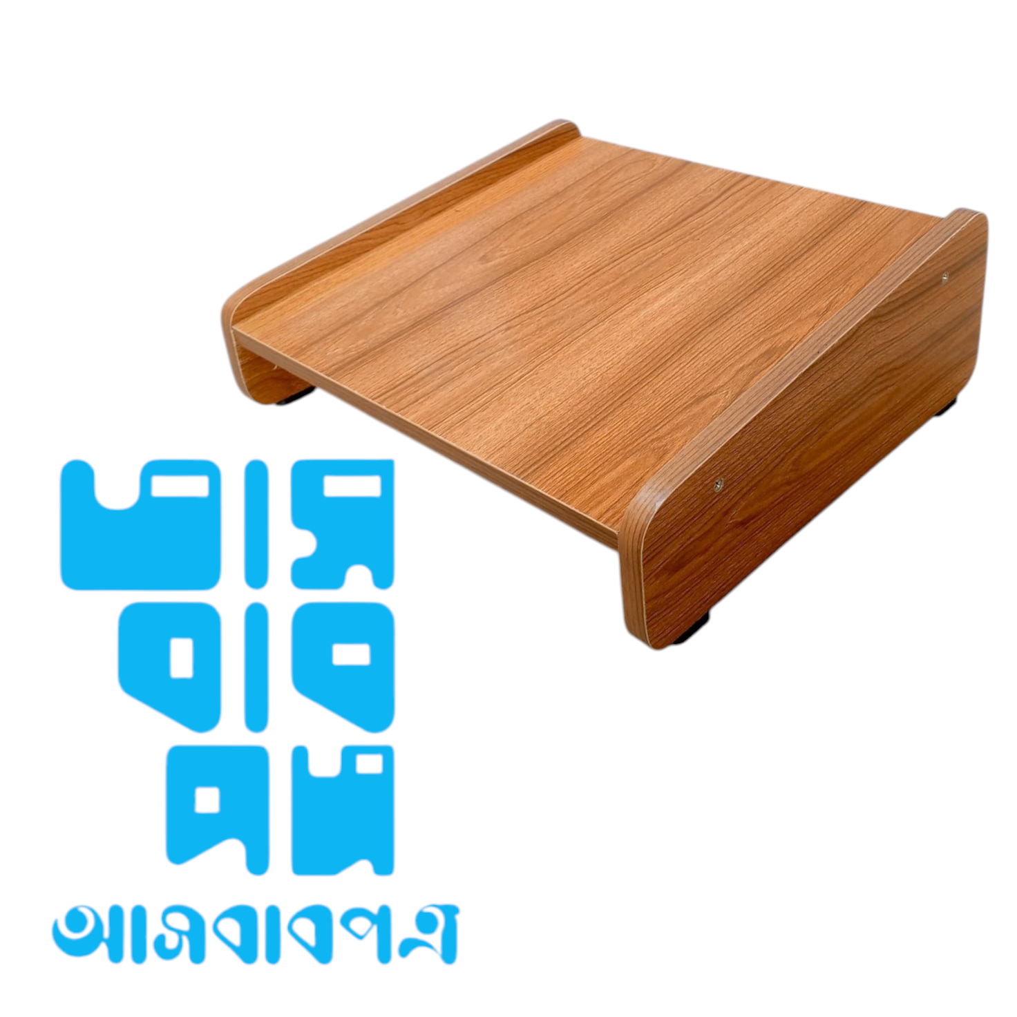 Under Desk Footrest Adjustable Stable Step Stool Model  L- 16 X H-5 X D-14 FR001. 