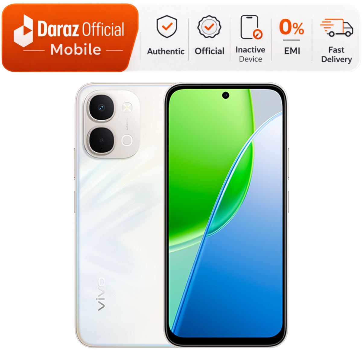vivo Y31d 6GB/128GB | 7200mAh Battery | Snapdragon Processor | Official