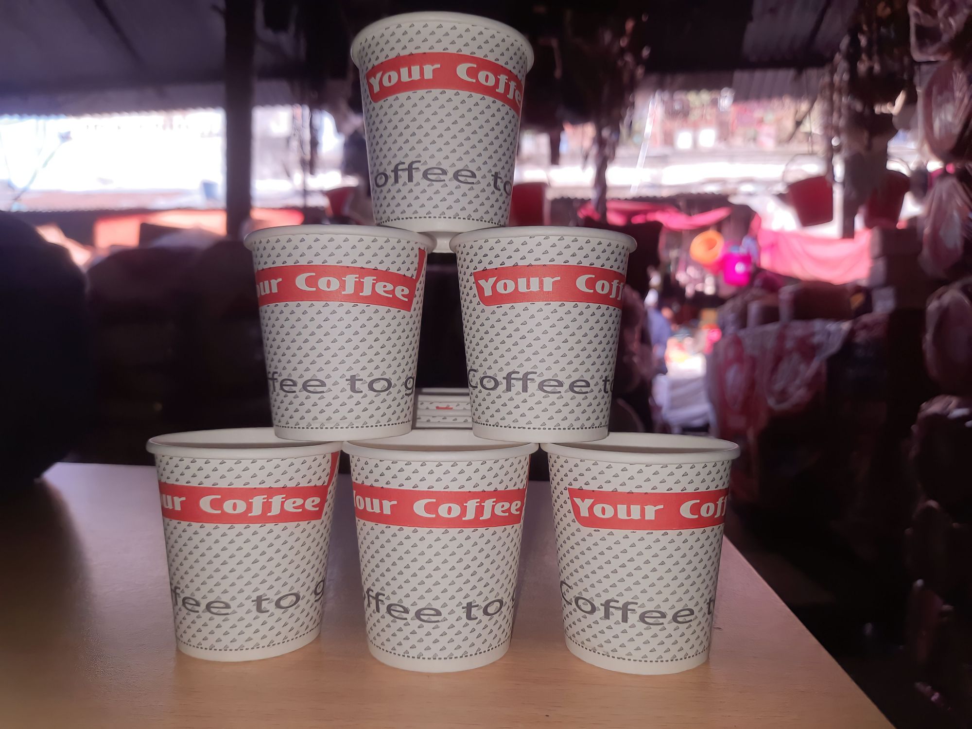 One Time Use Coffee Cup 150ML-50. 