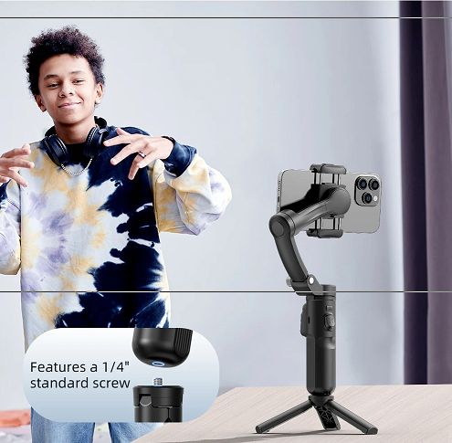TOKQI M02 3-Axis Handheld Gimbal Stabilizer. 