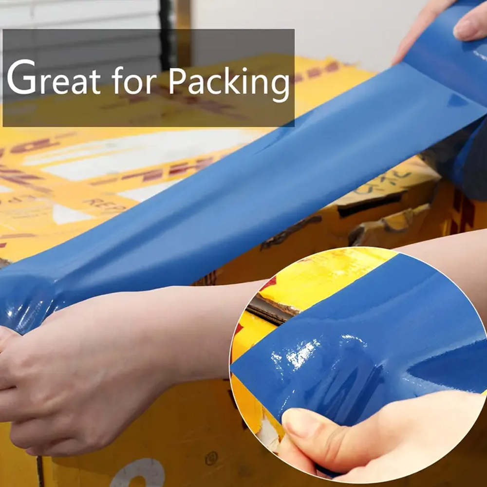 15M Duct Tape Fiber Traceless Self Adhesive Waterproof Colored Tapes for Packaging, Sealing,  Moving Label and Repair. 