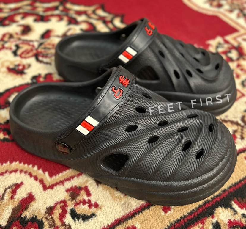 New Mens Hollow Design Slingback Round Toe Clogs Outdoor EVA