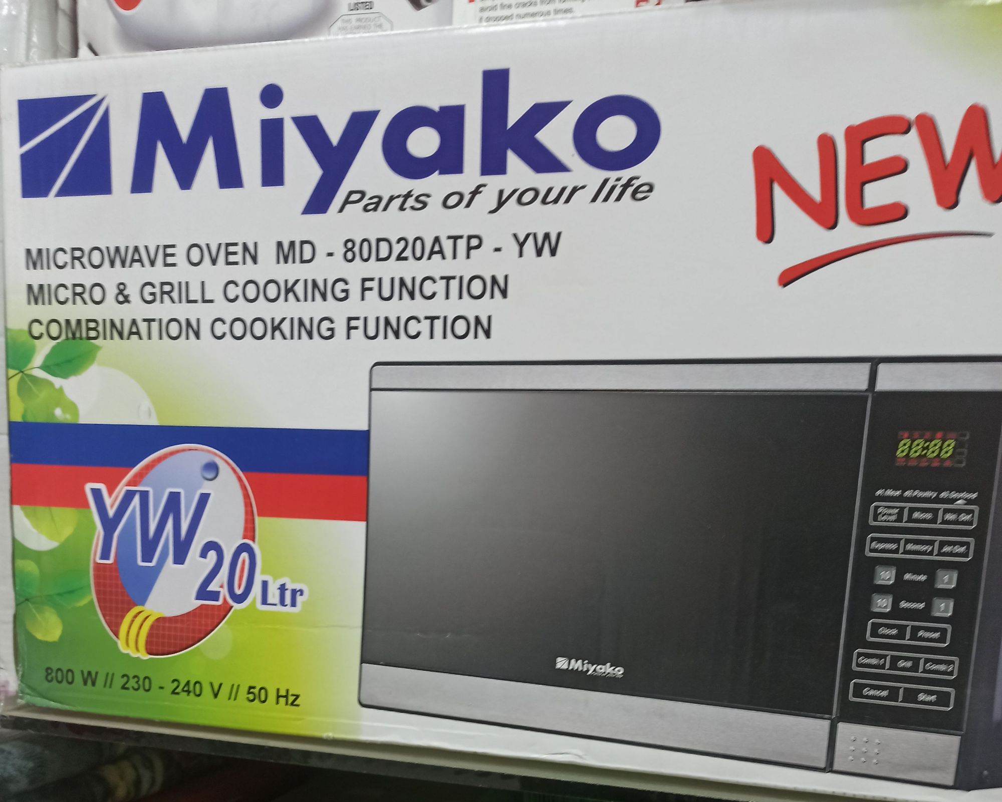 miyako microwave oven