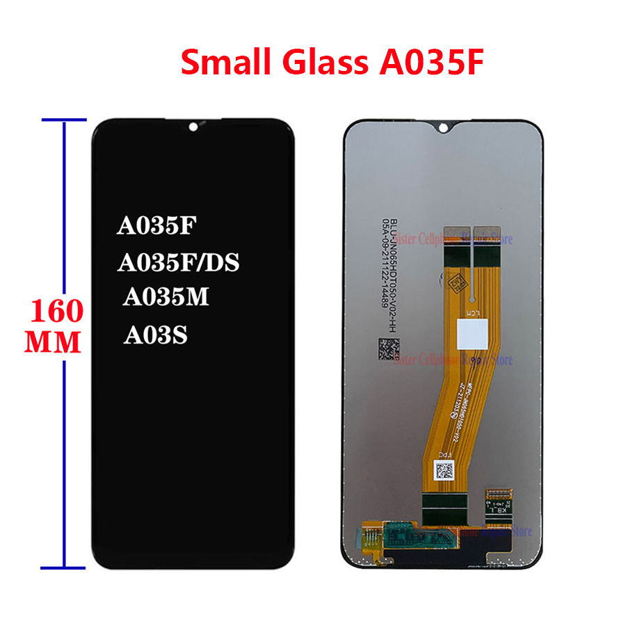 6.5"IPS For Samsung Galaxy A03 LCD Display Touch Screen Digitizer Assembly Replacement For Samsung A03 A035F LCD With Frame. 