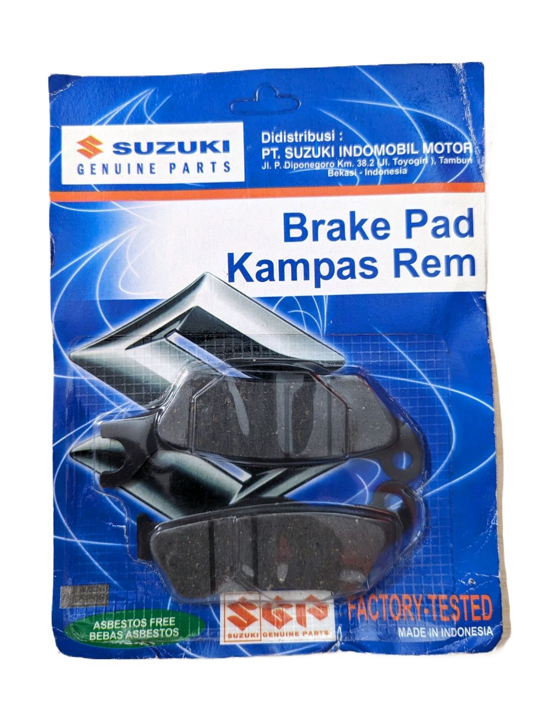 GSXR Original Front Brake Pad (Made in Indonesia)