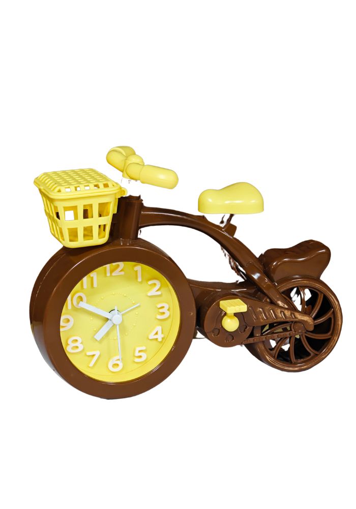 Creative Bicycle Alarm Clock Bicycle Design Cute Alarm Clock with basket


These cool and funky alarm clocks designed in the shape of a bicycle. And with a small basket, which you can open and put some small stuff as well, operated on a AA battery, multip. 