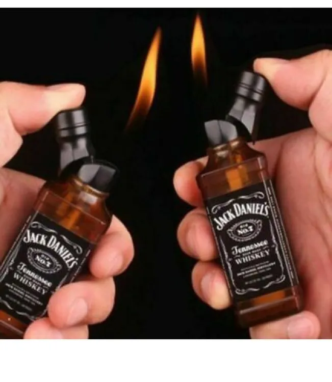 JACK DANIELS Bottle Lighter Refillable New Unique gas lighter