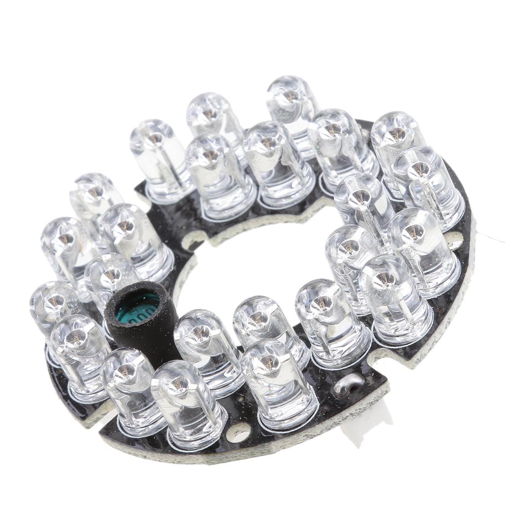 24 LED Illuminated Light IR Lamp Module for Security Camera Night Vision Camera Illuminated Light Lamp. 