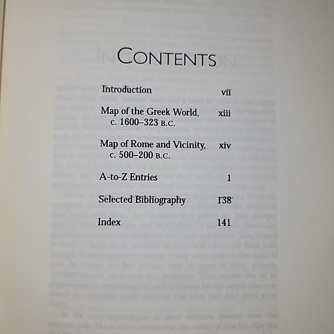 Mythology A to Z; Greek & Roman Mythology A to Z By Kathleen N. Daly. 