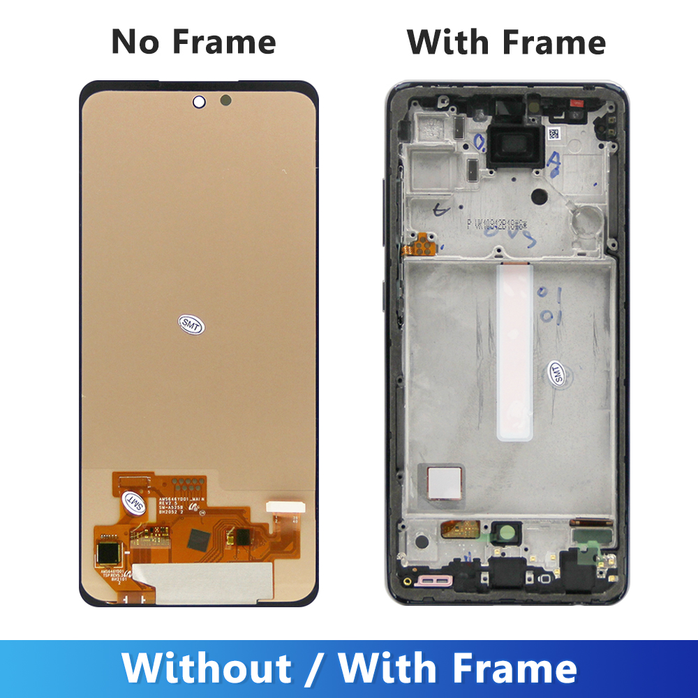 A52 4G AMOLED Display For Samsung A525F A525F/DS A525M A525M/DS LCD Display Touch Screen Digitizer Assembly Replacement. 