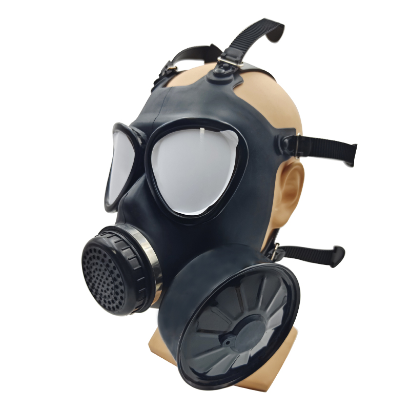 MF14/87 type gas mask full face mask chemical respirator filter self-absorption stimulation mask nuclear pollution protection. 