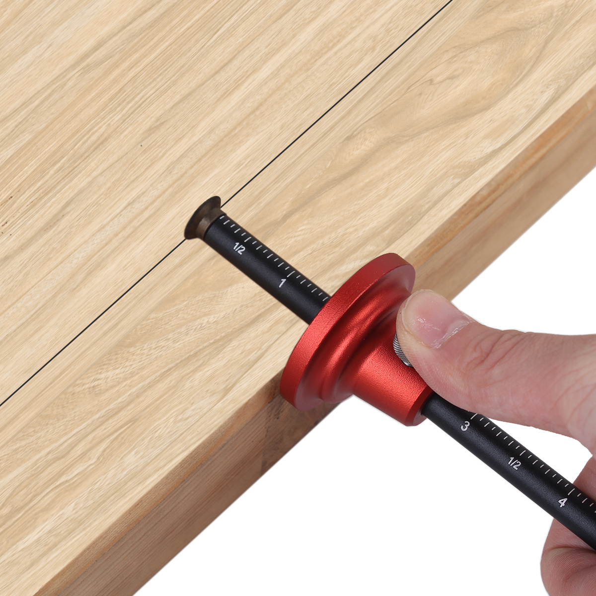 Woodworking European Style Scriber Metric/Inch Scale Blade Scribing Tools Carpentry Parallel Line Drawing Mortise Marking Gauge. 