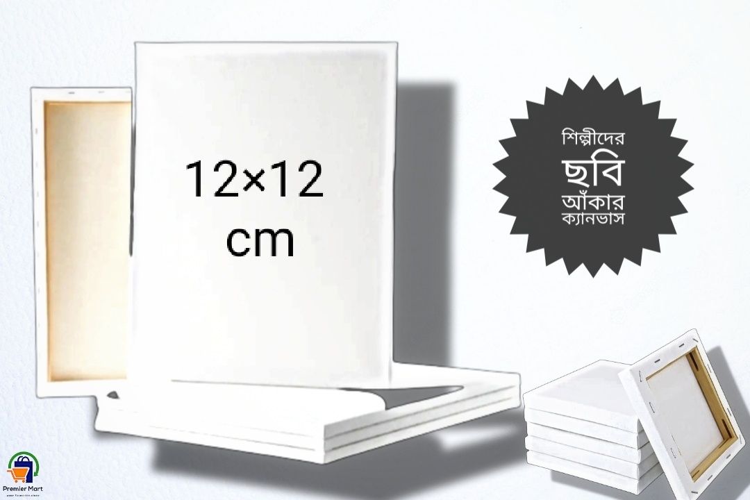 শিল্পীদের জন্য 12 × 12 সেরা আকারের ক্যানভাস 3 পিস