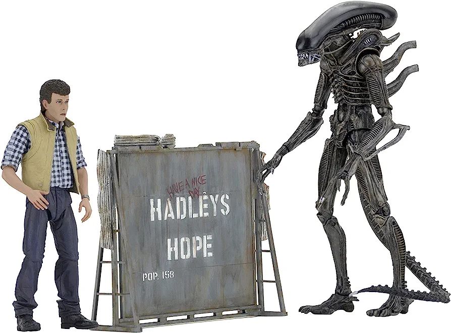 NECA Aliens - 7" Scale Action Figures – Hadley’s Hope Set. 