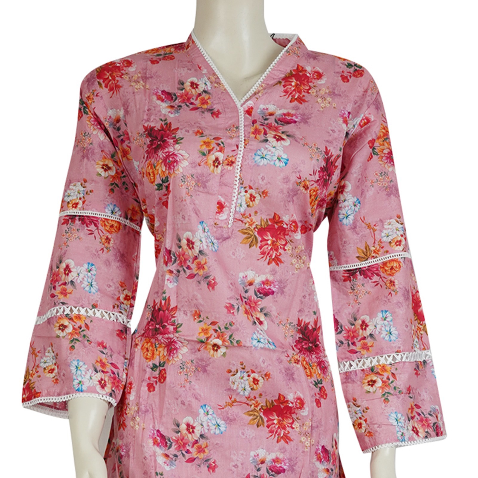 Stylish Comfortable Pure Cotton Sadabahar Ko-Ords (2 Piece) For Women