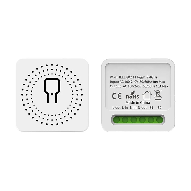 Wifi Smart Switch DIY Light Mini Switches 2 Way Control Wireless Smart Home Breaker With Alexa Google Home Cozylife Xiao Ai APP