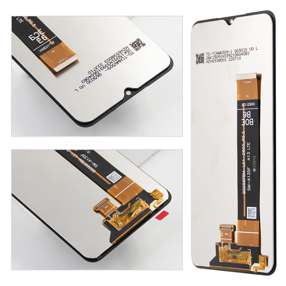 6.6''A13 4G For Samsung For Original A135F A135M A135U A135U1 A135N LCD Display Touch Screen Digitizer Assembly Replacement. 
