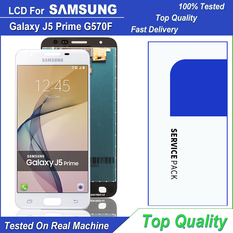 5.0" LCD Display For Samsung Galaxy J5 Prime LCD G570 G570F LCD Touch Screen Digitizer Assembly For Galaxy J5 Prime Display. 