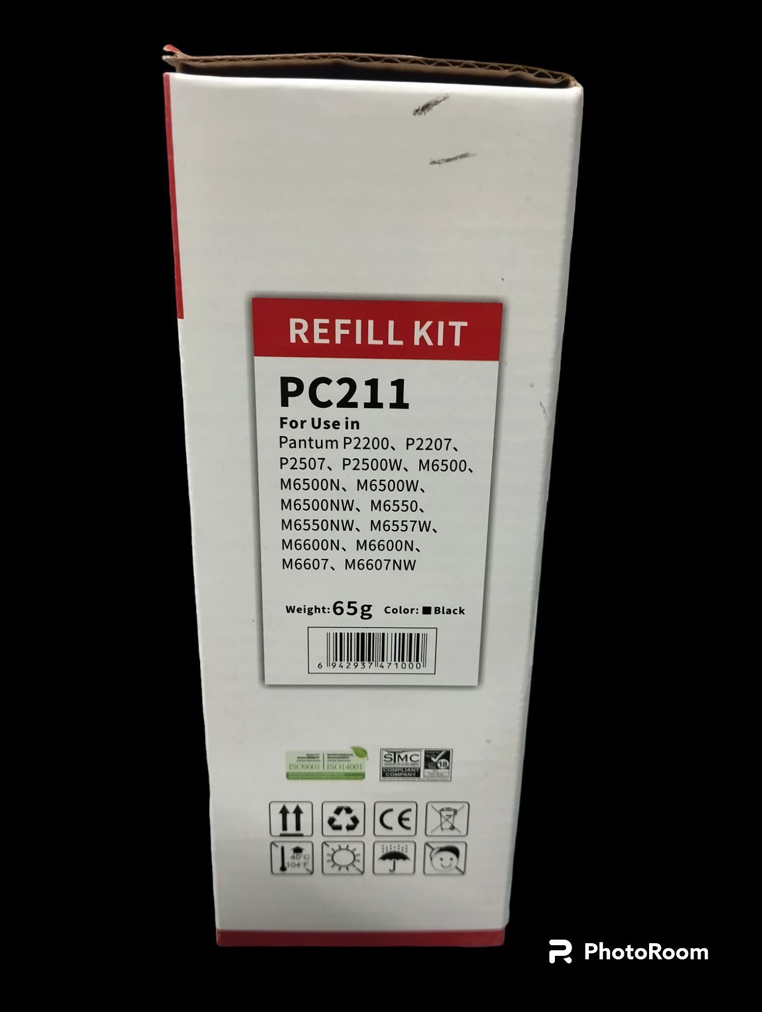 Pantum Refill Kit PC 211 Black. 