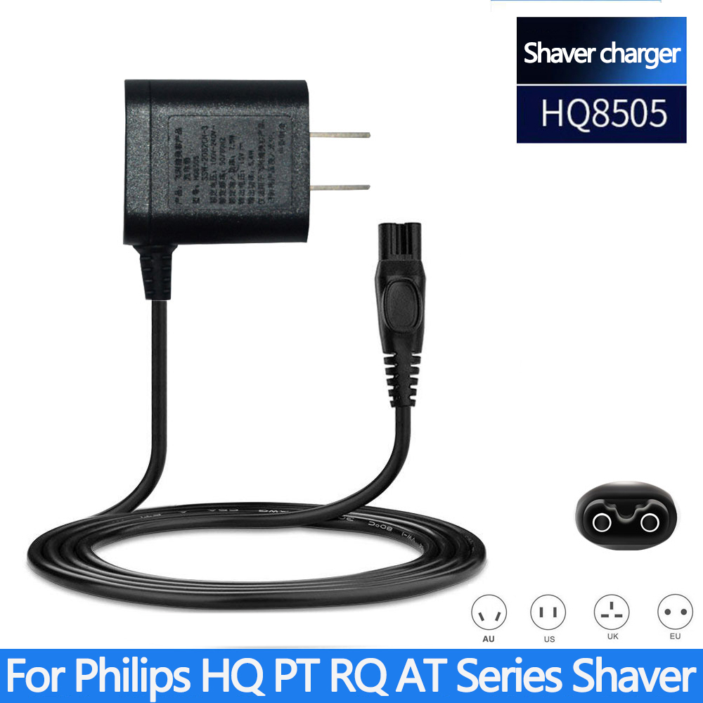 15V 5.4W EU Wall Plug AC Power Razor Adapter Charger for PHILIPS Norelco HQ8505 HQ8500 HQ560 HQ586 HQ568 HQ7740 HQ7141 HQ7142. 