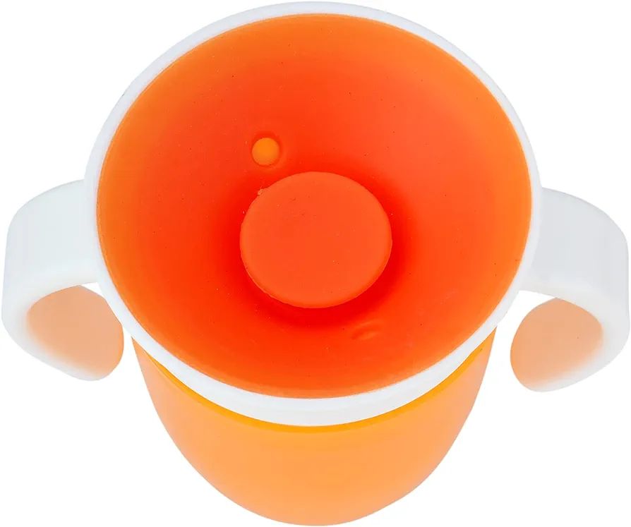1.THE LITTLE LOOKERS Leak Proof/Spill Proof Transition 

2.Training Sipper/ 360 Degree Sippy Cups with Handles 

3. Easy to Grip Miracle Cups for Toddlers/Kids/Children 207 ml/ 7 oz. (3 colour. 