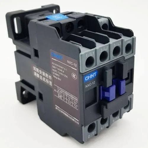 CHINT NXC12 magnetic contactor 25A 220/440Vac for motor and industrial. 