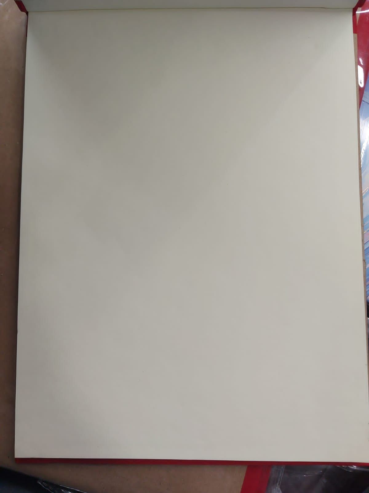 Bondhu khata binding book 160 gsm paper 10x12 size. 