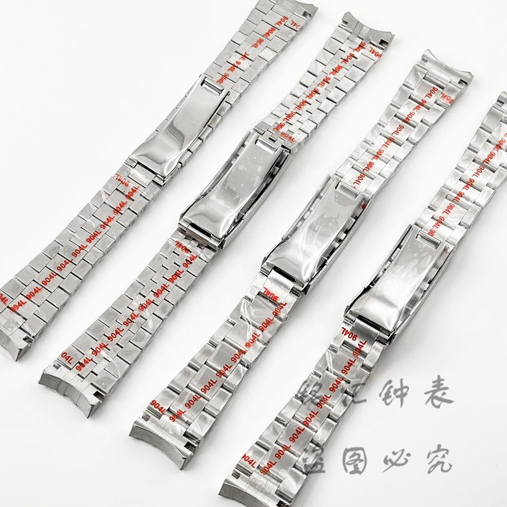 20MM Width 904L Silver Presidential Oyster Jubilee High Quality Glide Lock Clasp Stainless Steel Wristband for Submarine Log. 
