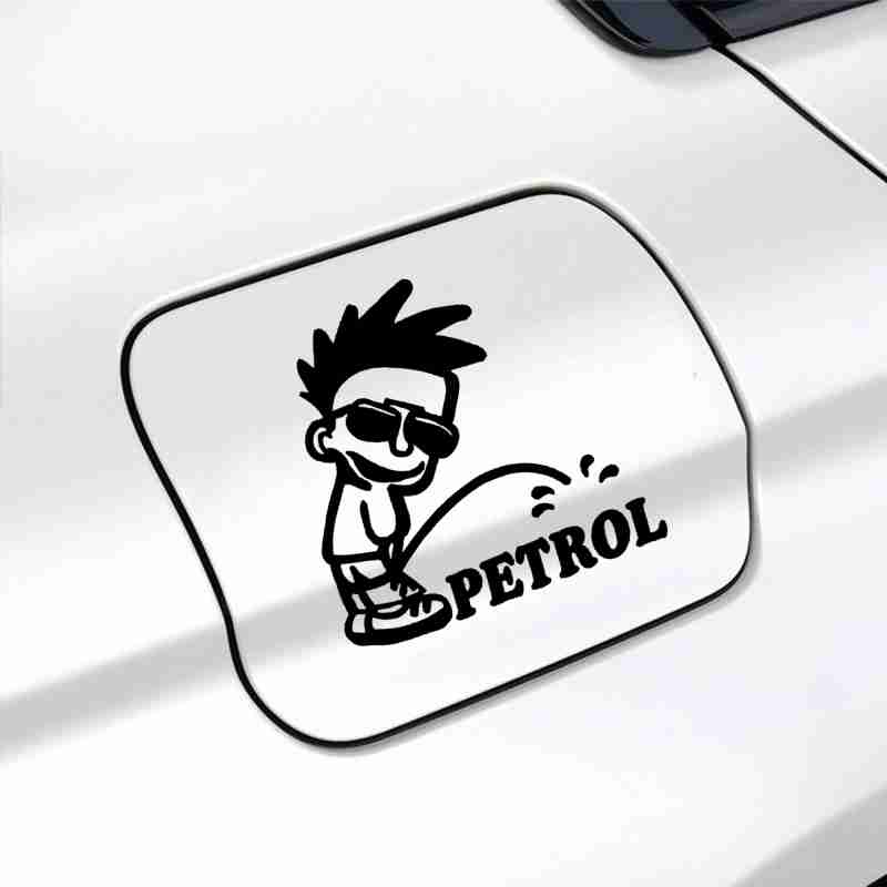 Funny Petrol Car Stickers Creative Vinyl Sticker on Car Stickers and Decals Window Sticker Car-Styling Decal