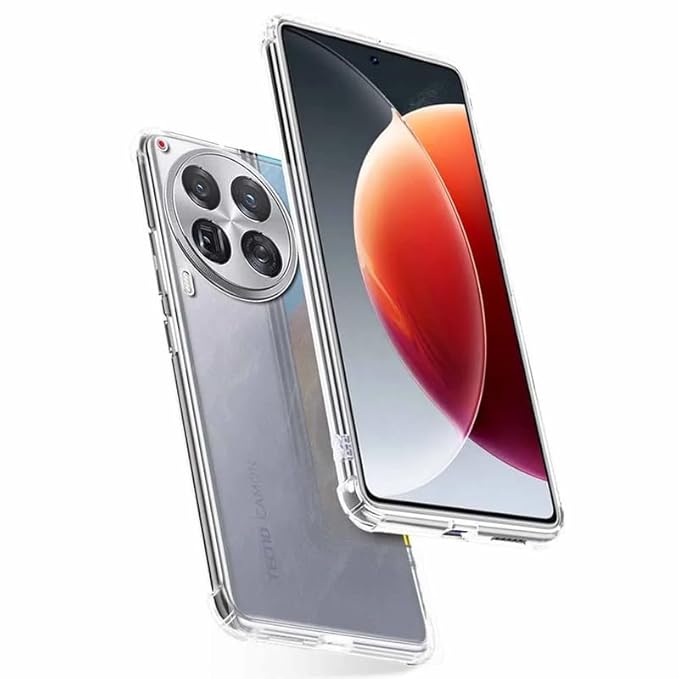 Tecno Camon 30 5G Flexible Clear Transparent Soft TPU Back Case Cover Bumper