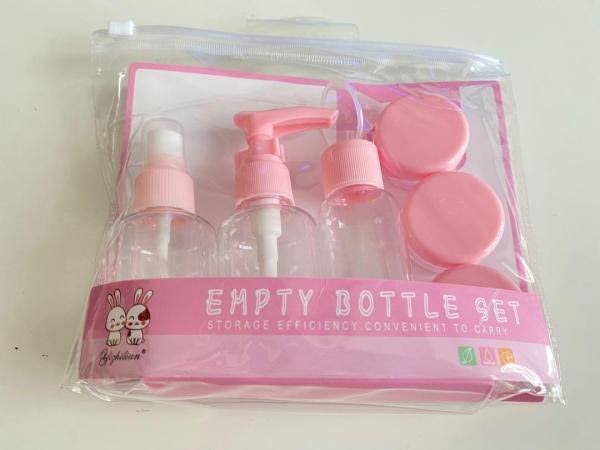 6Pcs/set Empty Bottles Travel Kit Set. 