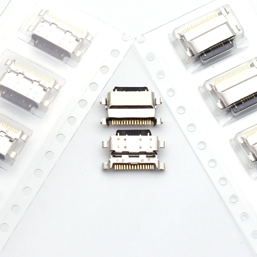 50pcs USB Charger Charging Port Plug Dock Connector Type C For Xiaomi Note8 Pro Note7 Note 7 9 9S Redmi 8 Lite 8A Note9S Note 10