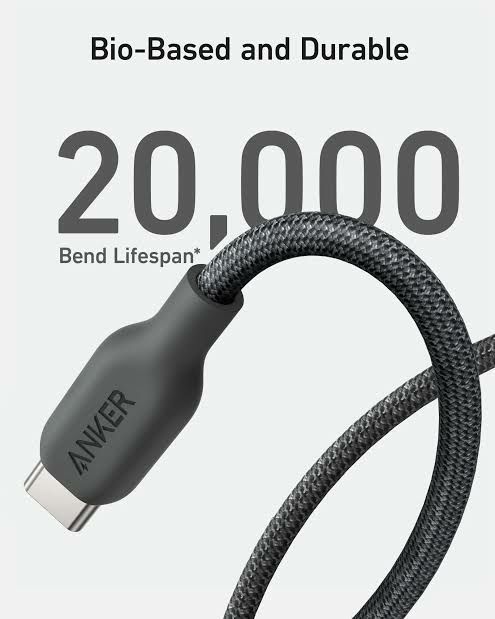 ANKER 544 USB-C TO USB-C CABLE 240W 2M. 