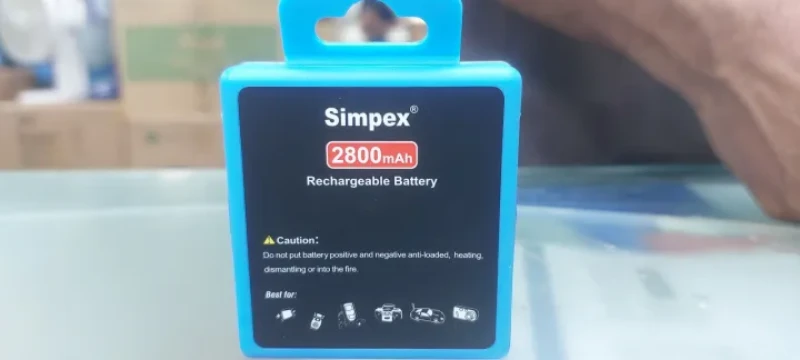 Simpex 2800mah Ni-mh AA Ready to Use High Power Capacity Rechargeable Battery with Fast Charging and Low Self Discharge (Pack of 4). 