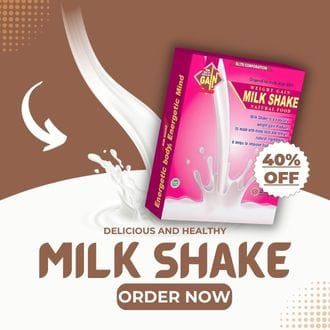 Weight gain Milk Shake For healthy.1piece (packet) 120 ML Milk Shake. 