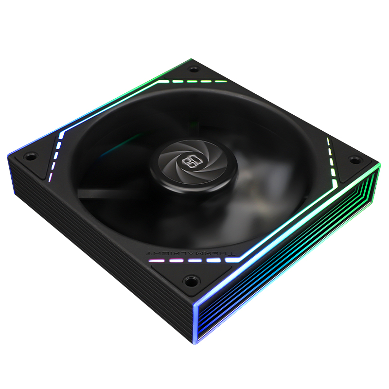 Thermalright TL-M12 12cm ARGB chassis cooling fan, unlimited frame fan, colorful halo PWM cooling fan. 