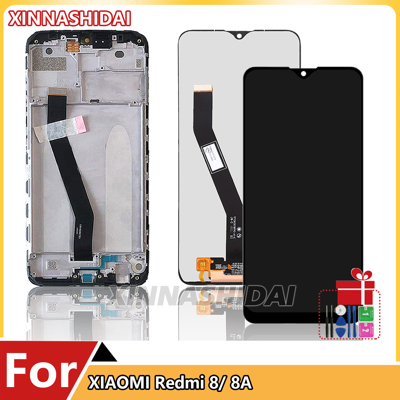 6.22" For Xiaomi Redmi 8 LCD Display Touch Screen Digitizer For Redmi 8A Display LCD M1908C3IC MZB8255IN Replacement Parts