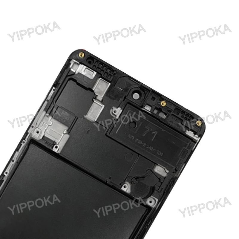 OLED For Samsung Galaxy A71 LCD Display Touch Screen Digitizer Assembly For Samsung A715 SM-A715F A715W Display Replace Parts. 