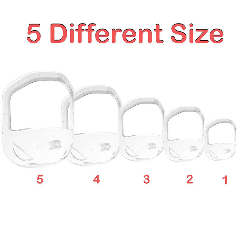 5 PCS/Set Beard Shaper Goatee Mustache Grooming Tool Transparent Face Hair Styling Template for Man. 